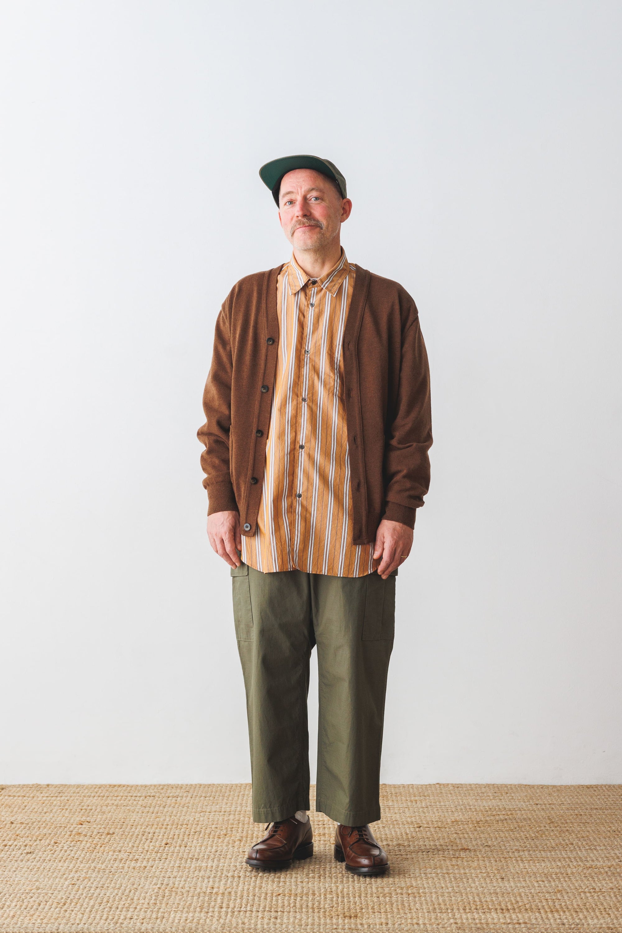 Knit Cardigan - Brown