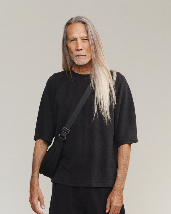 Woodstock Raglan Tee - Black