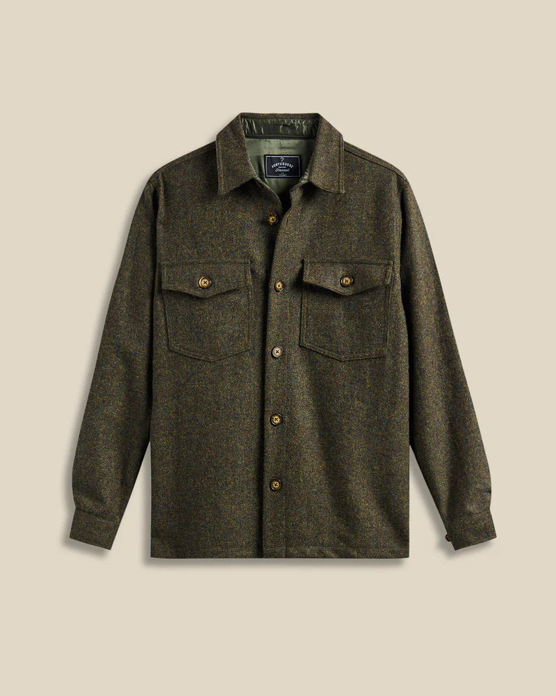 Wool Field Jacket - Forest Green