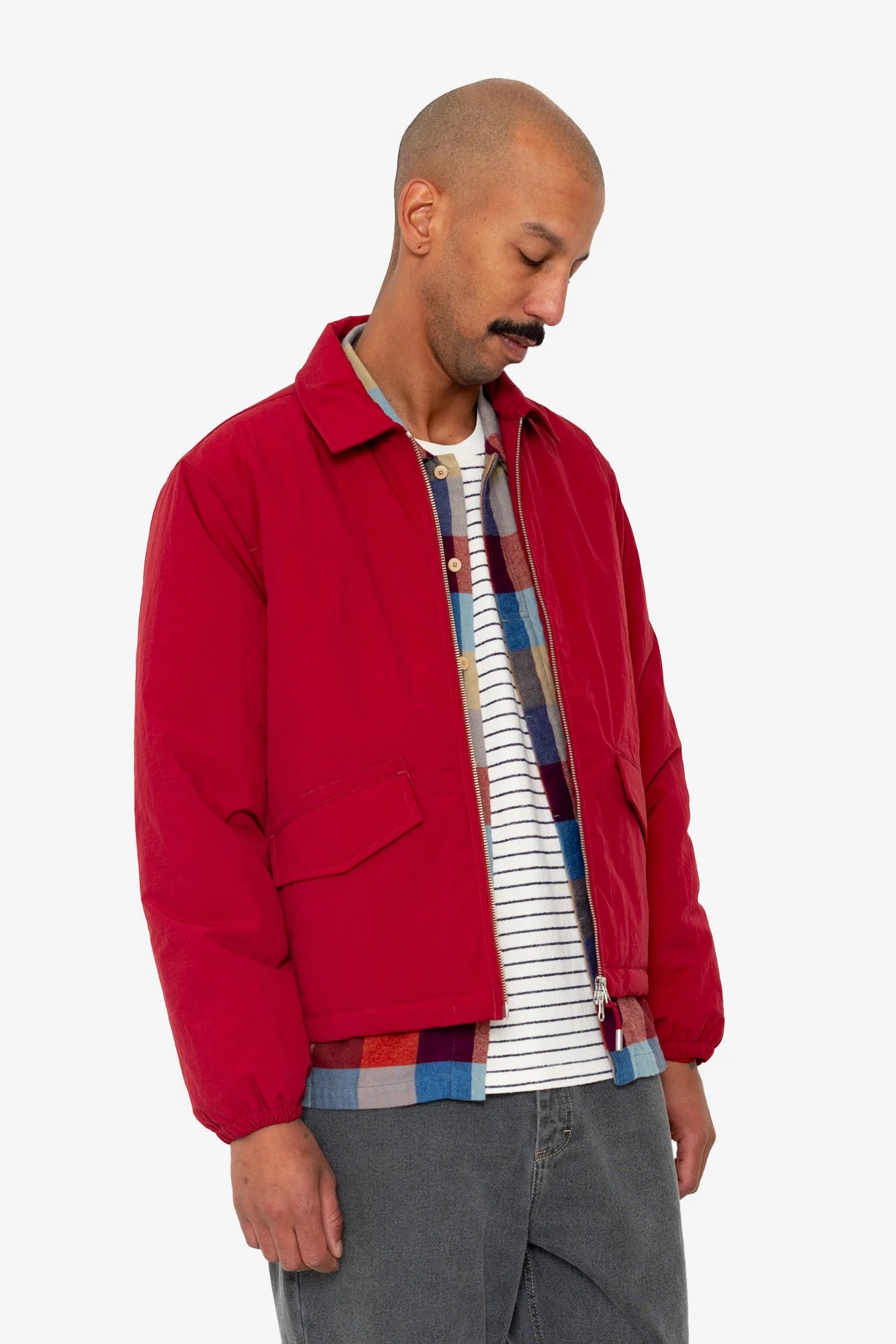 Wadded Bomber - Crimson