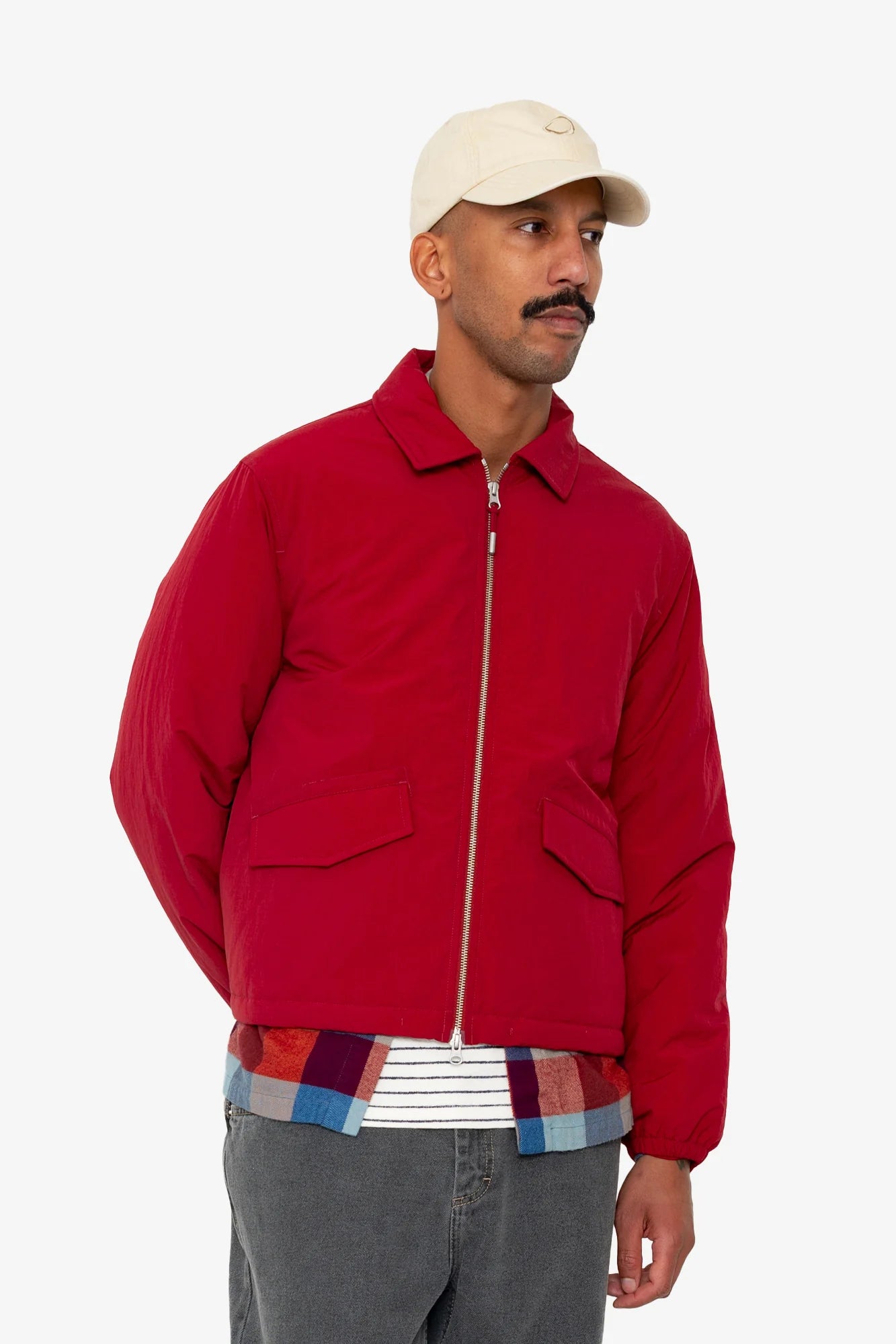 Wadded Bomber - Crimson