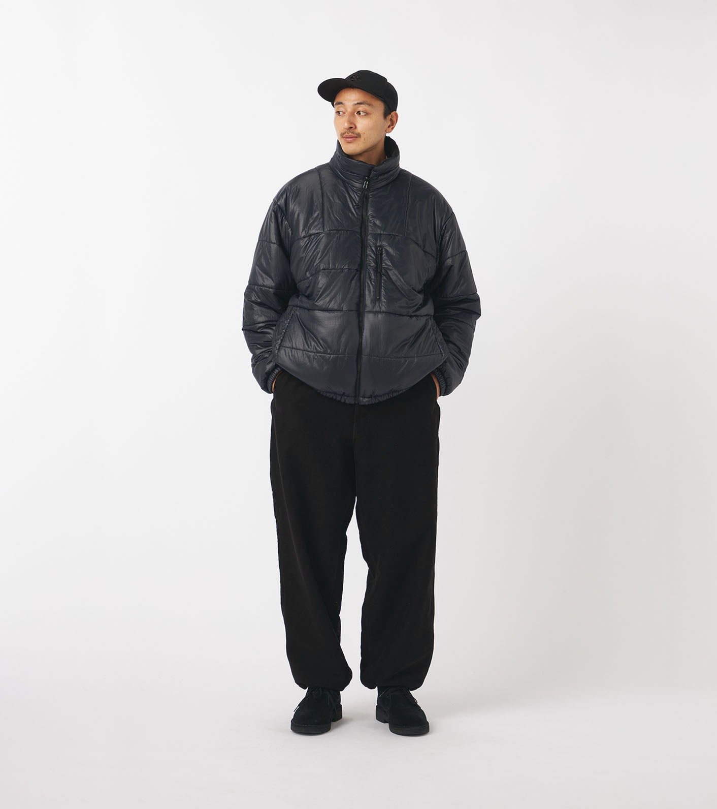 Washed Chino Cap - Black