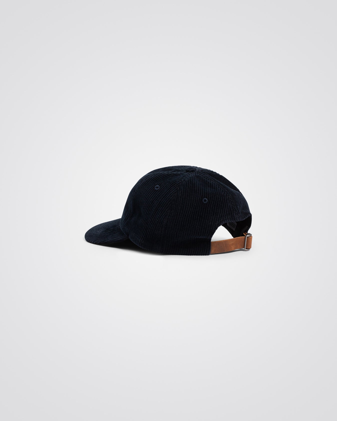 Wide Wale Corduroy Sports Cap - Dark Navy