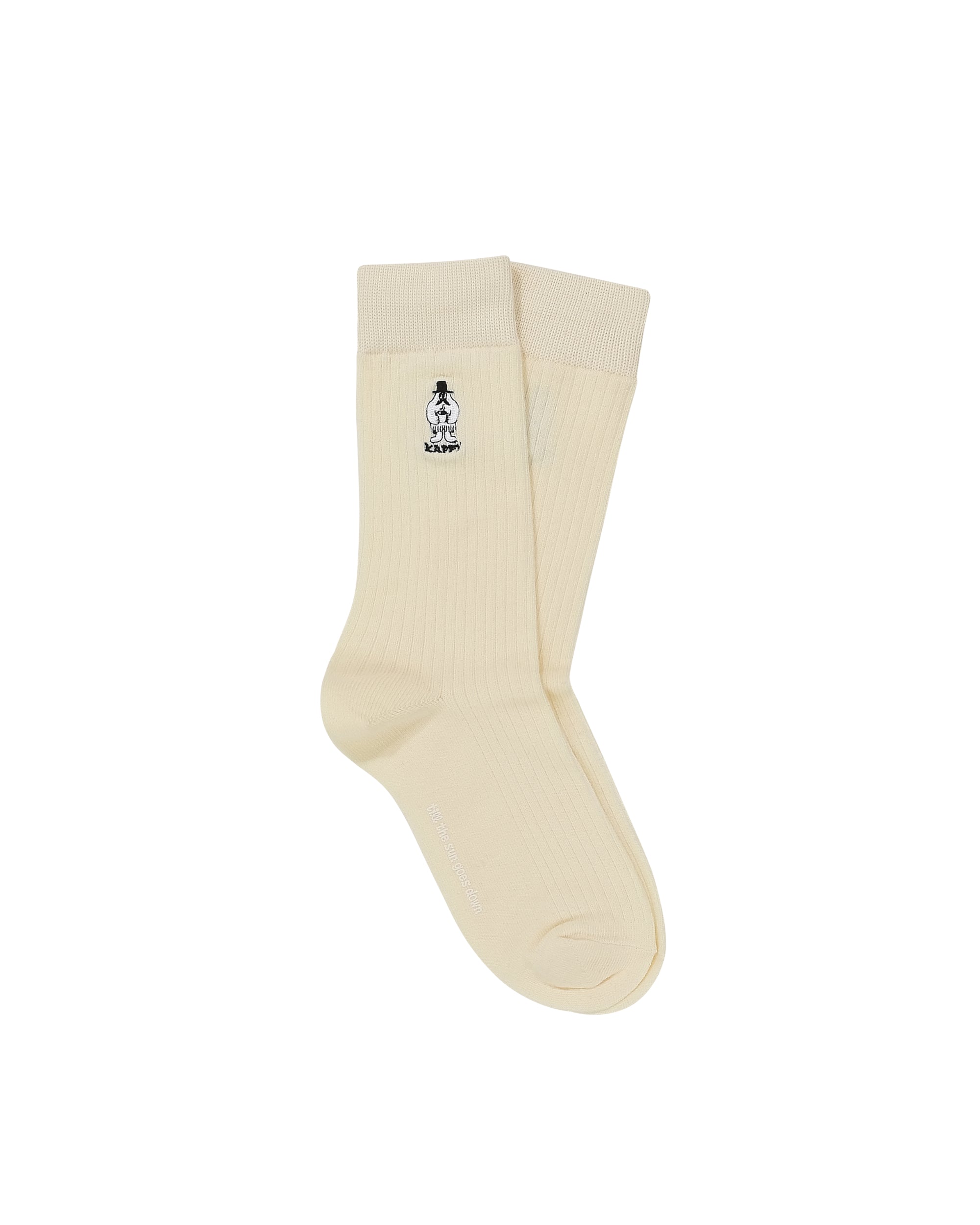 Yeti Socks Toru Fukuda - Ivory