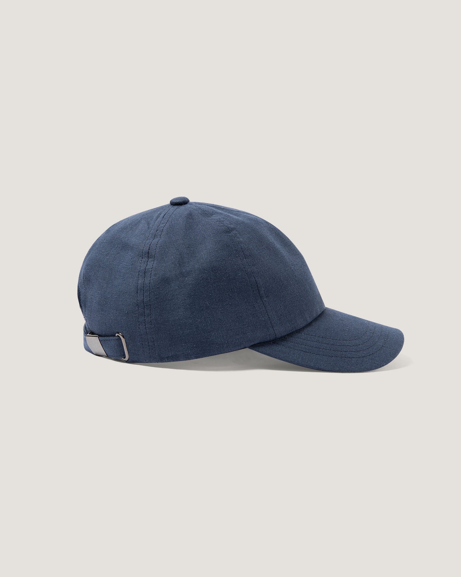 Linen Cap - Light Navy