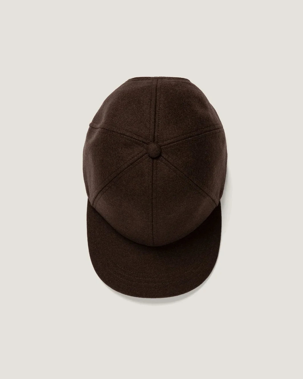 Boiled Wool Cap - Truffle