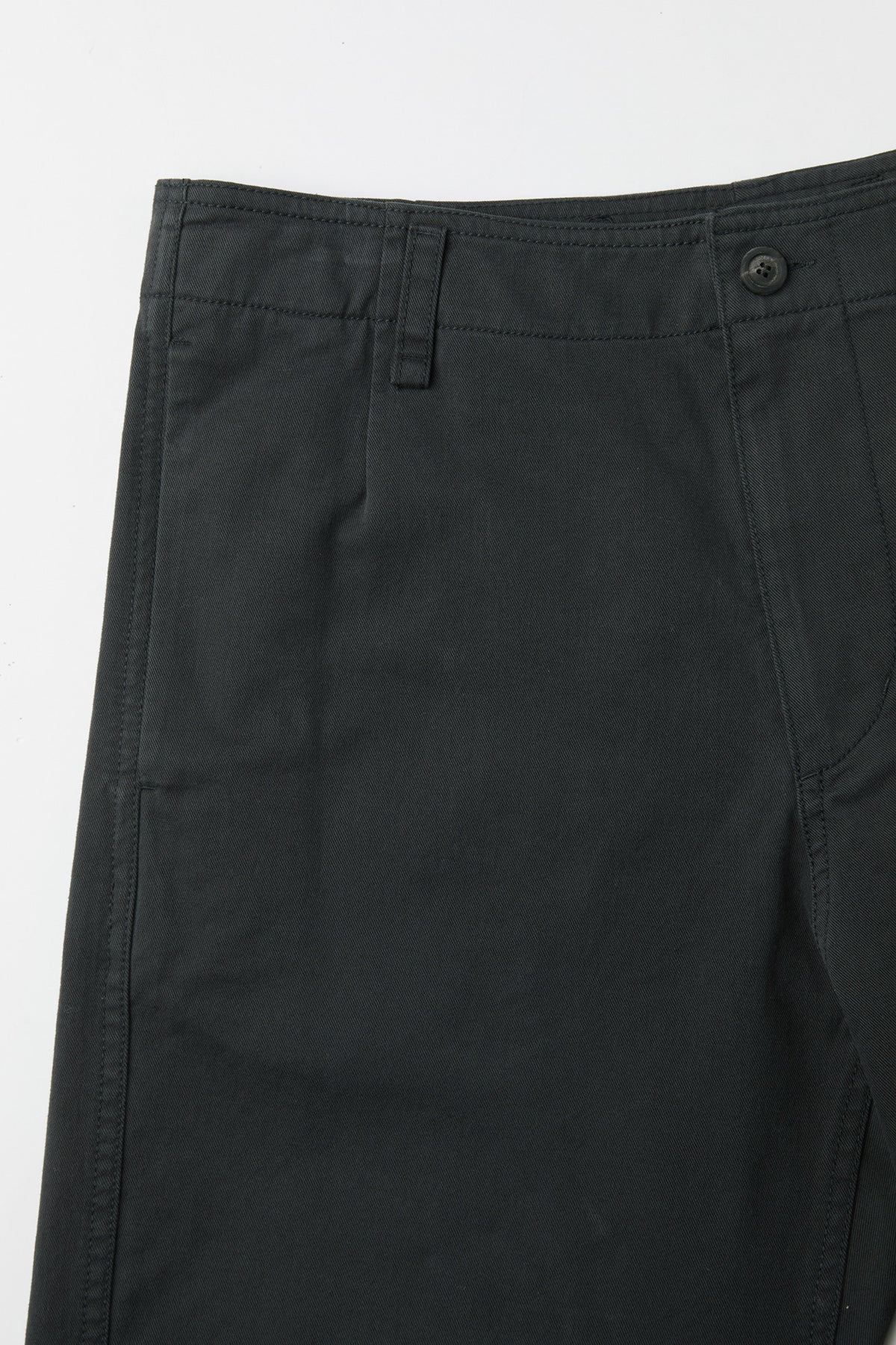 Relaxed Cotton Washed Chino Pants - Dark Navy