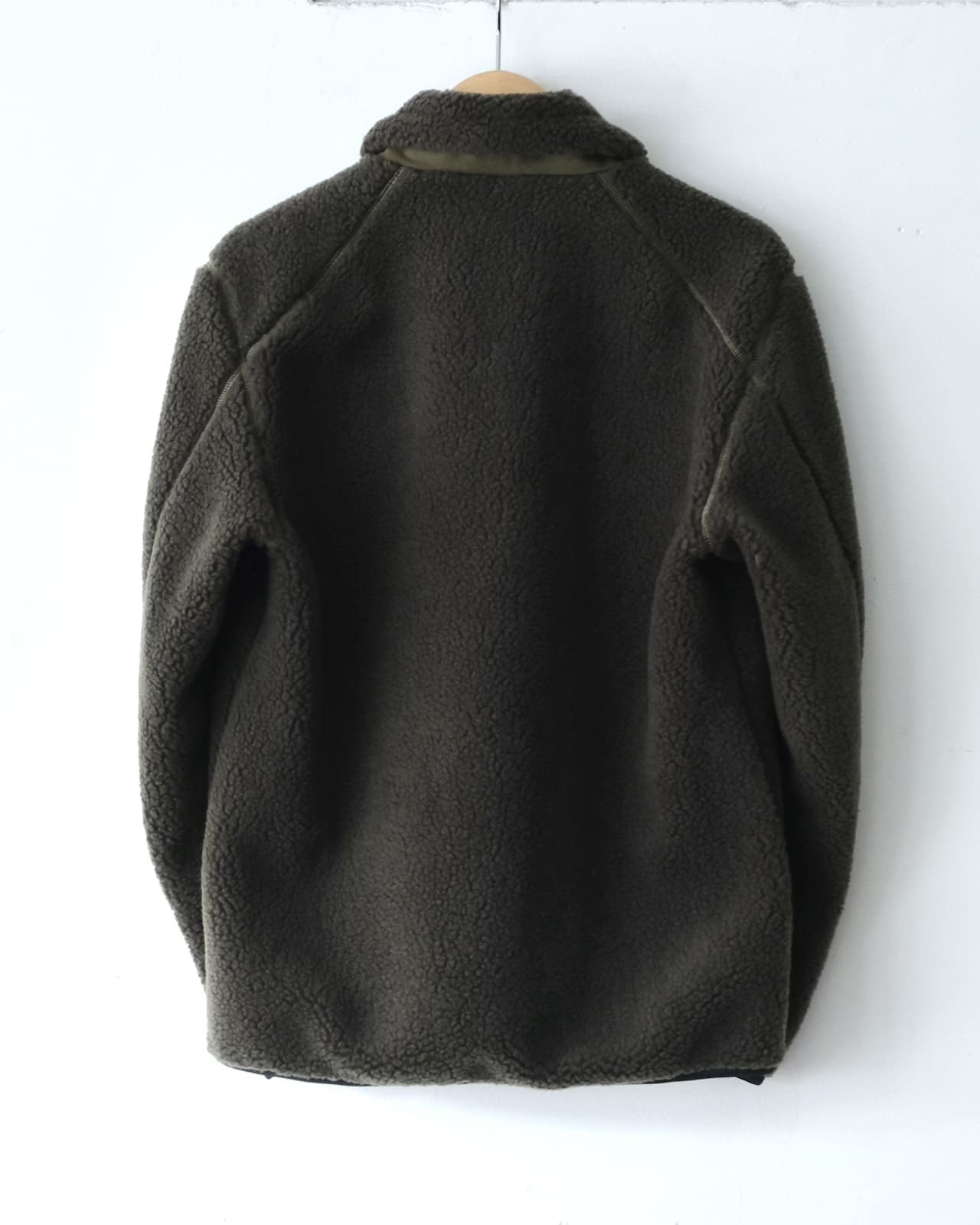 Fleece Blouson - Olive Green