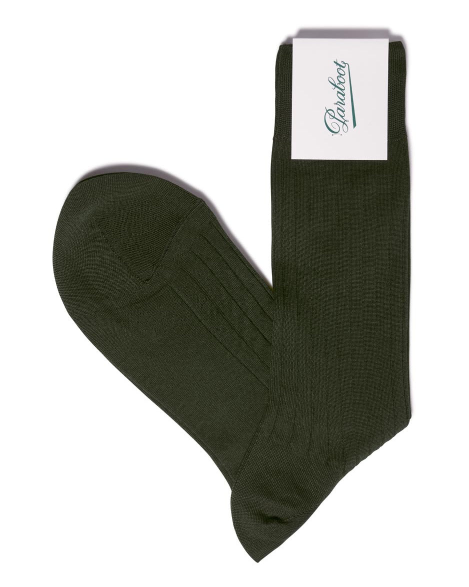 Chaussettes Fil Ecosse - Khaki