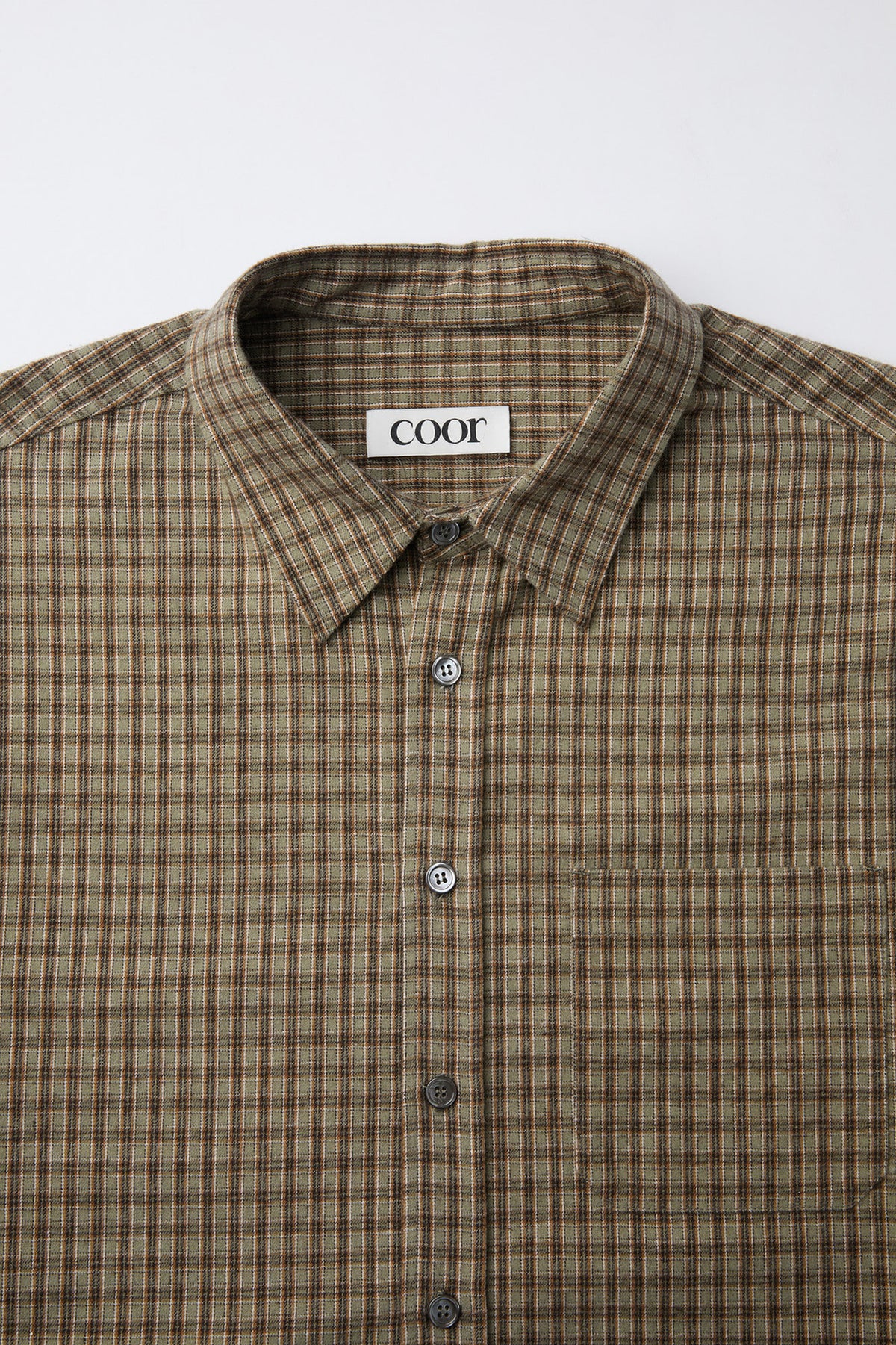 Gun Club Check Shirt - Sand Green
