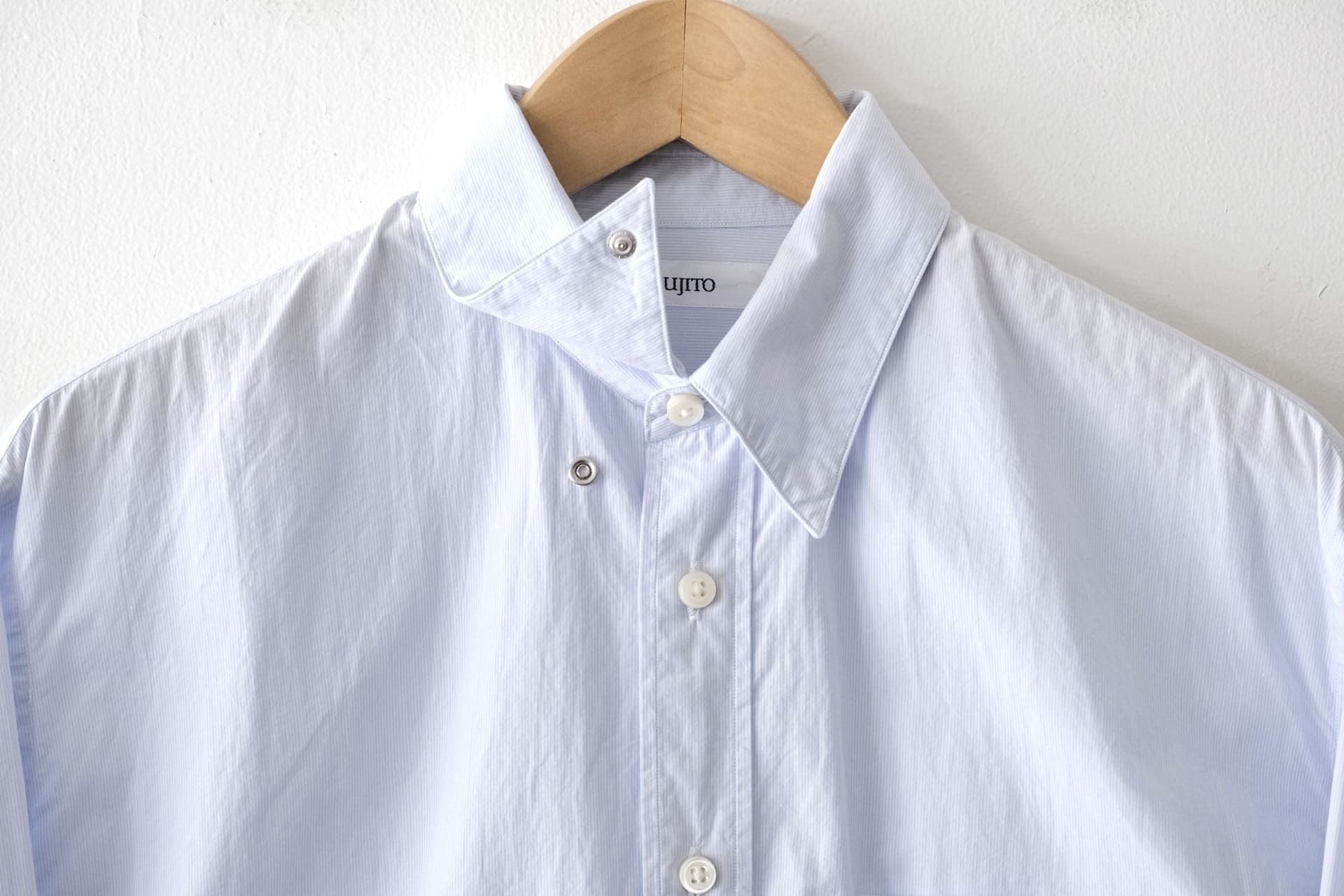 Snap B.D Shirt - Sax Stripe