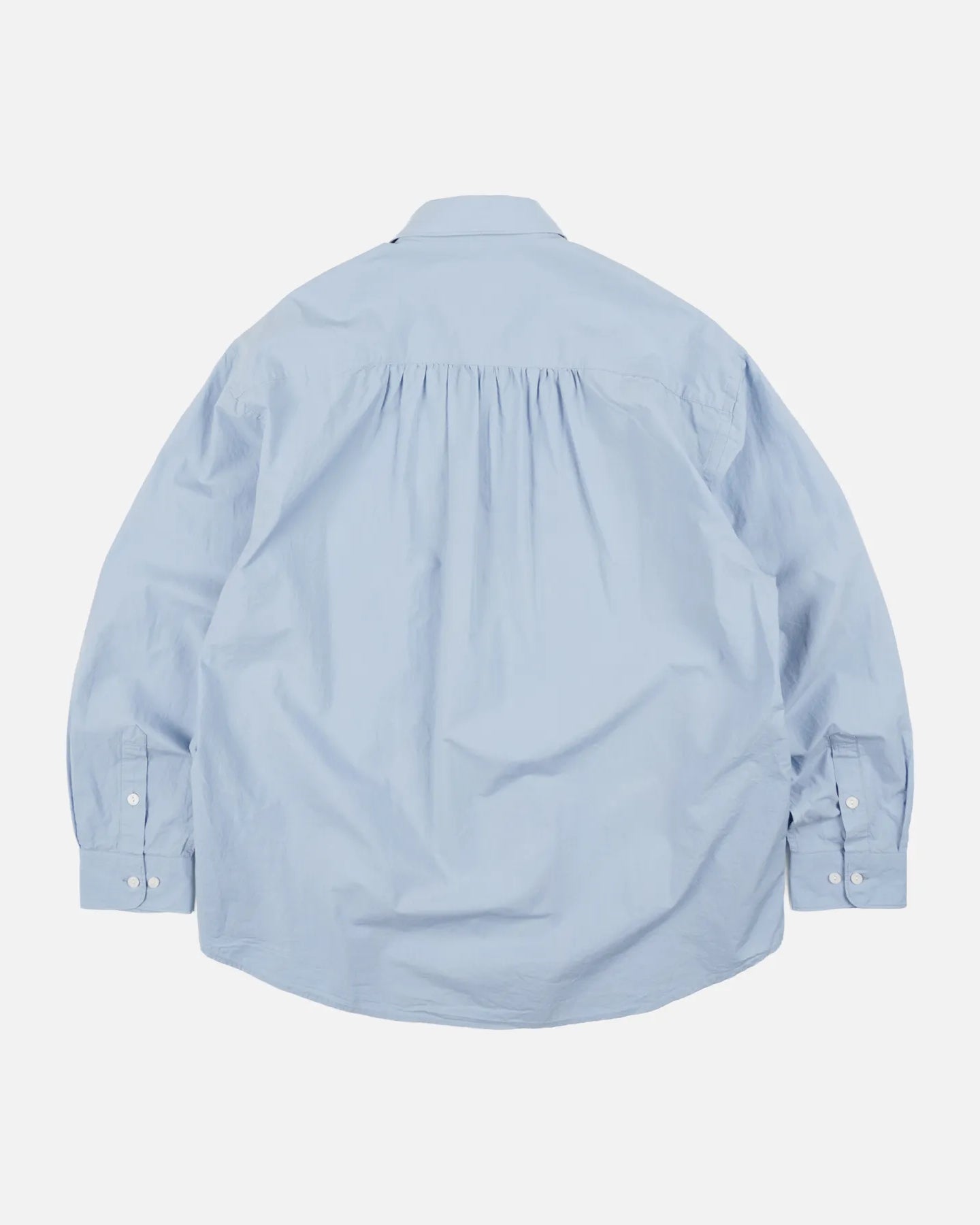 Cigarette Pocket Typewriter Shirt - Sky Blue