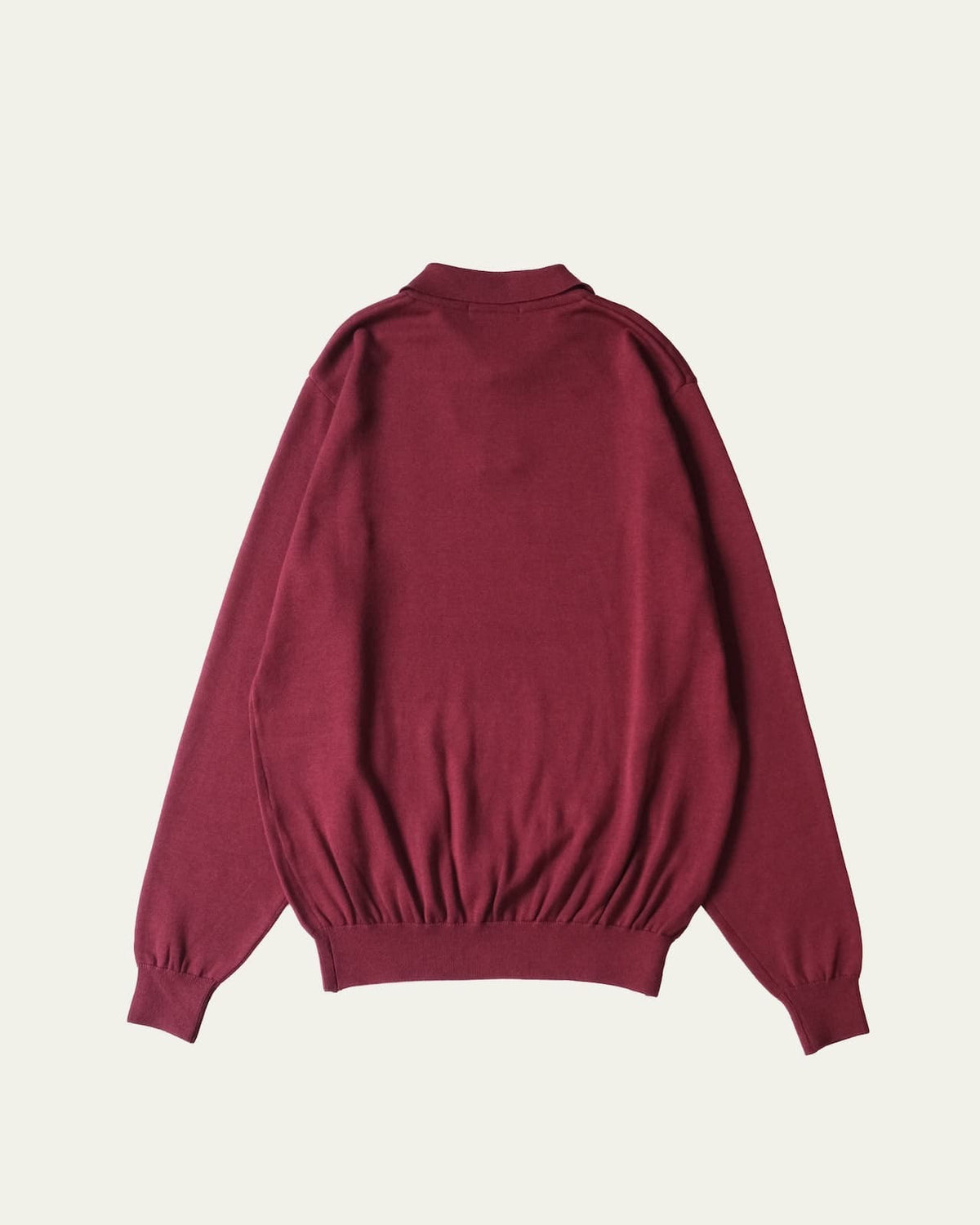 L/S Skipper Polo - Burgundy