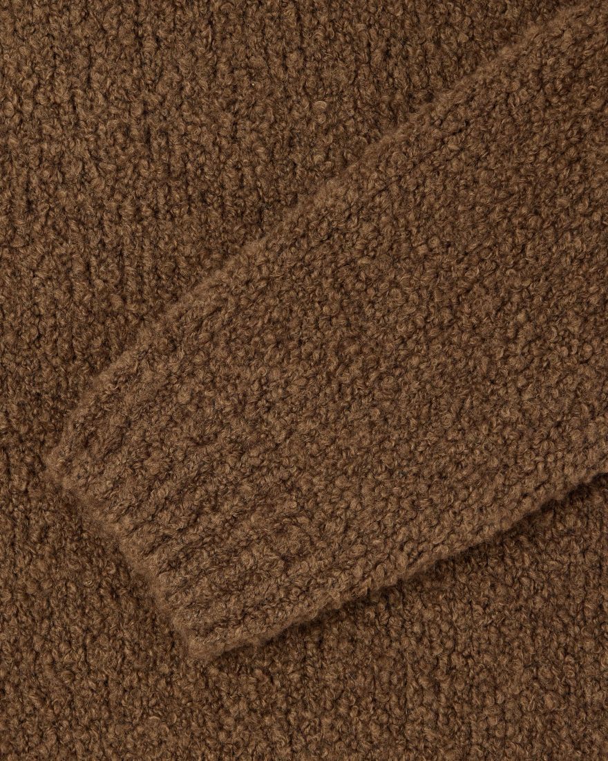 Dun Textured Sweater - Taupe