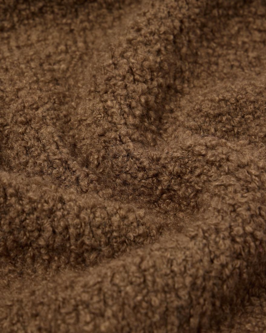 Dun Textured Sweater - Taupe