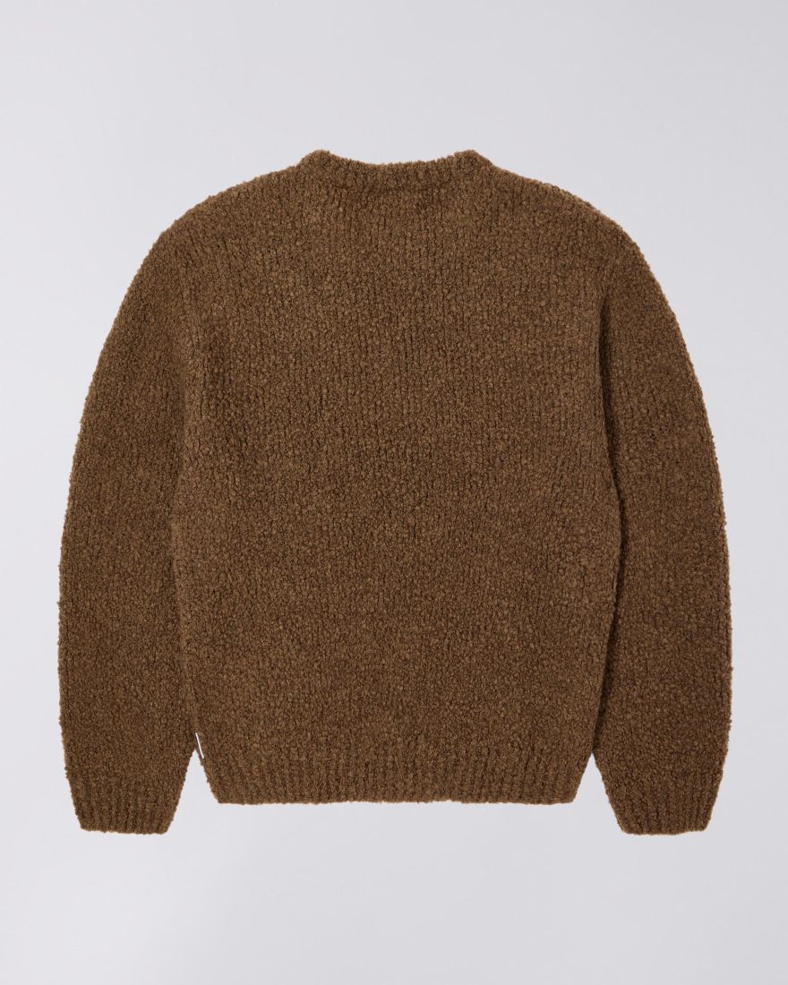 Dun Textured Sweater - Taupe