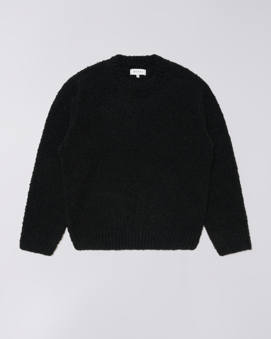 Dun Textured Sweater - Black