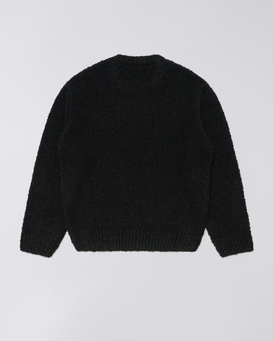 Dun Textured Sweater - Black