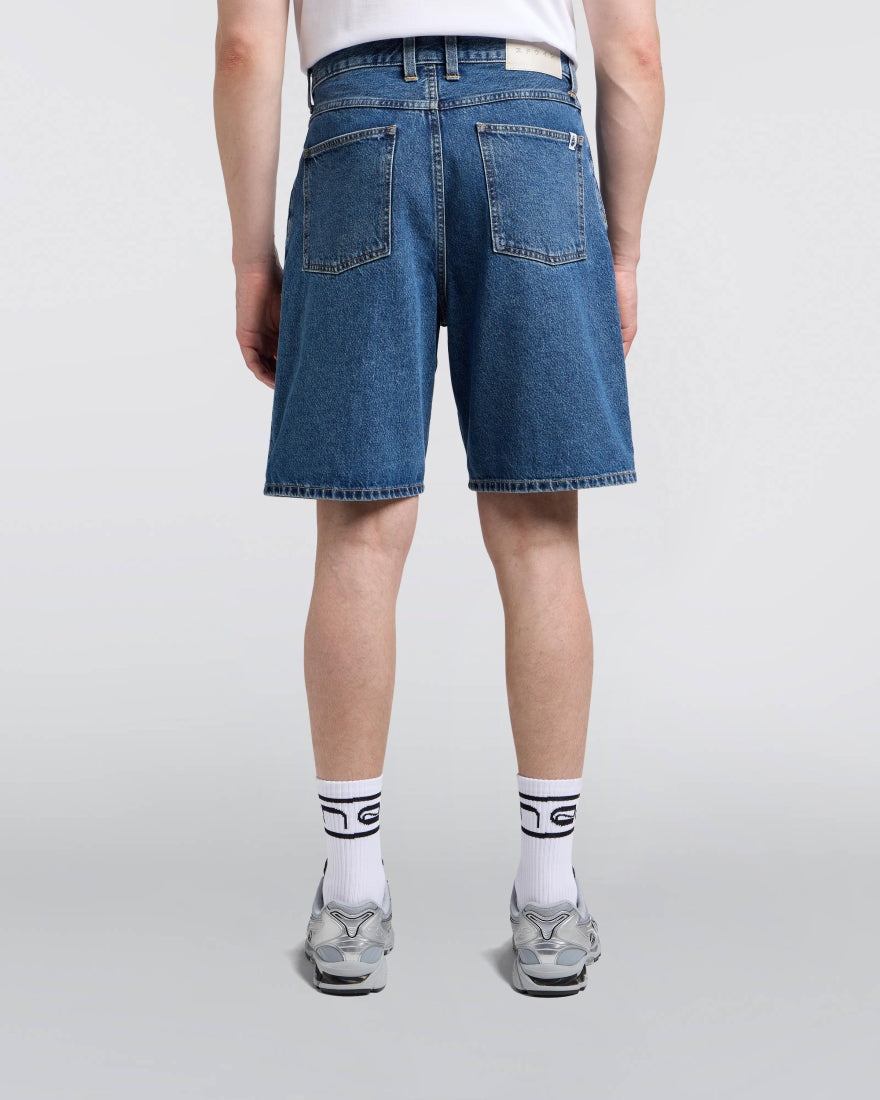 Tyrell Short - Arctic Blue Blue Mid Marble Wash