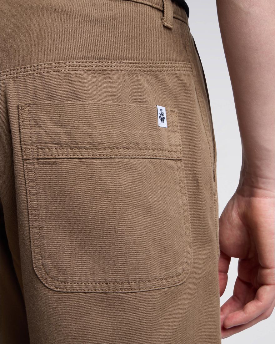 Gangis Short - Shitake garment dyed