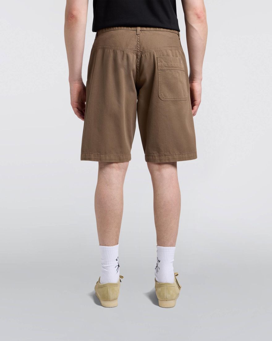 Gangis Short - Shitake garment dyed