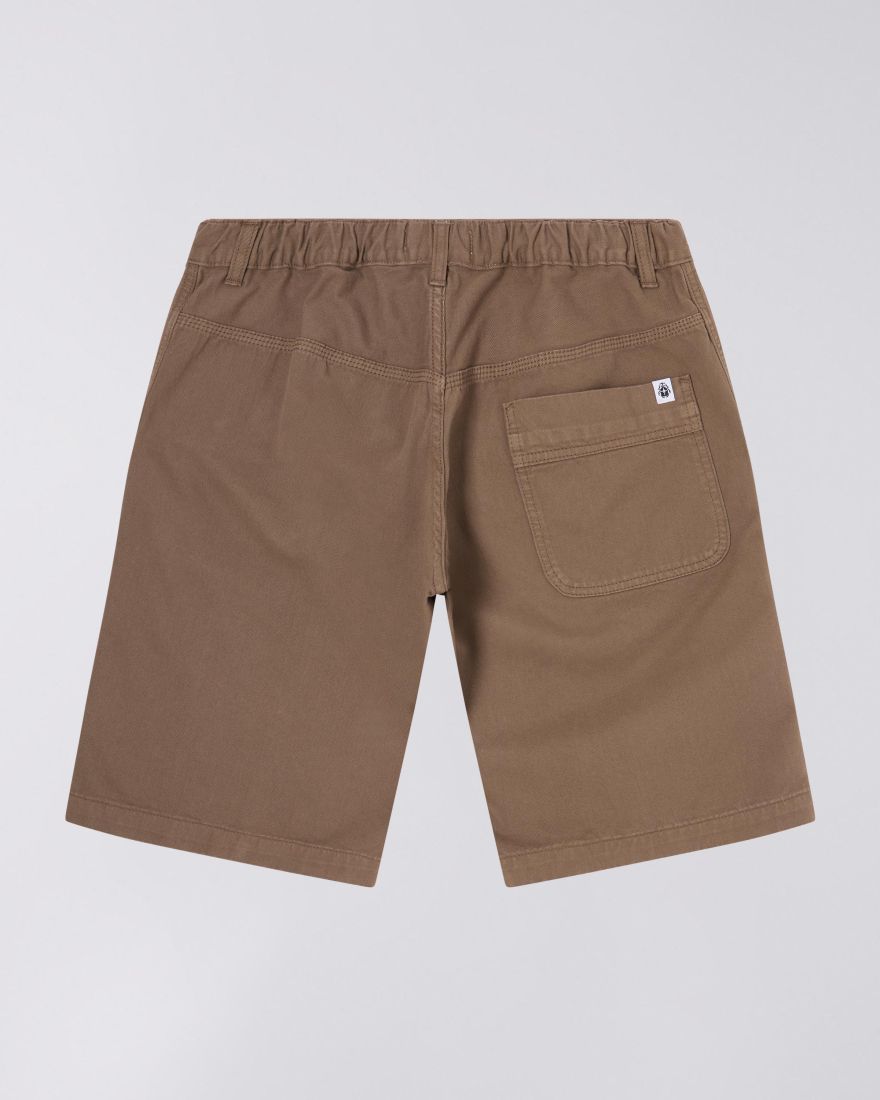 Gangis Short - Shitake garment dyed