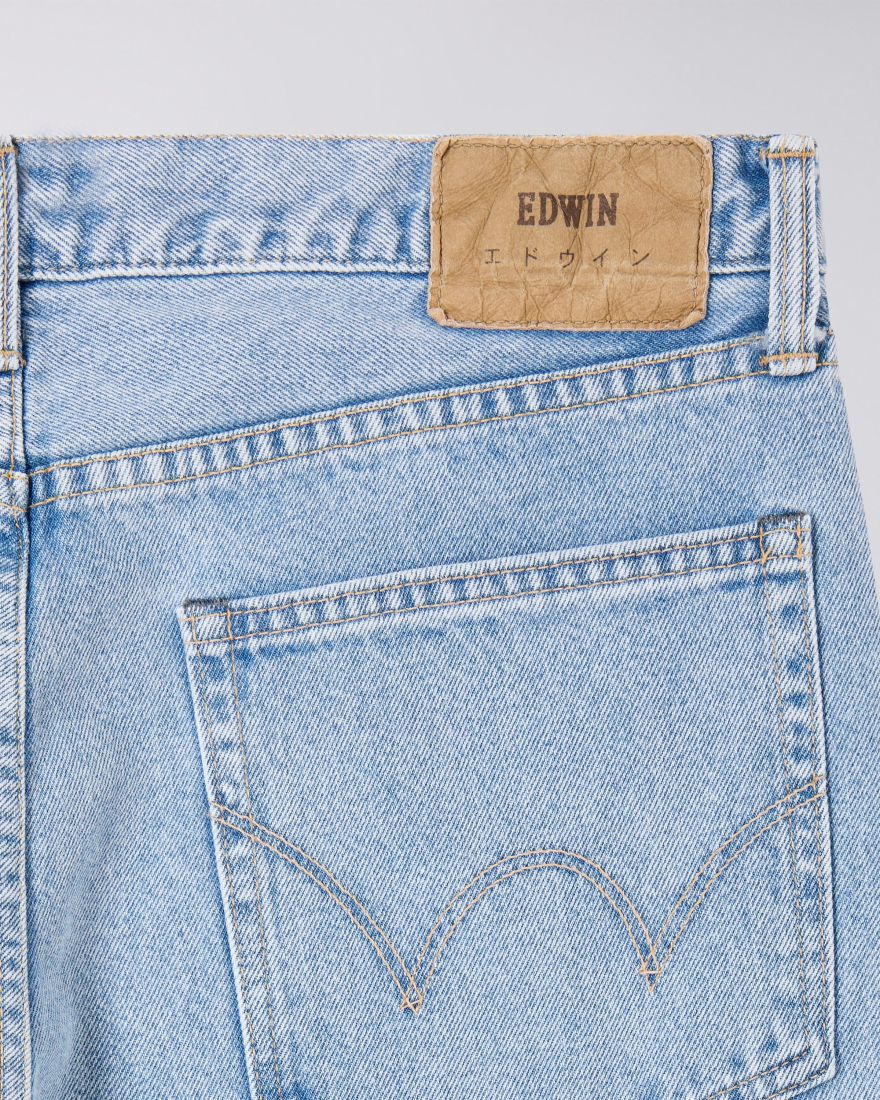 Loose Fit Kaihara Pure Indigo Openend Denim 12.5oz - Blue Light Used