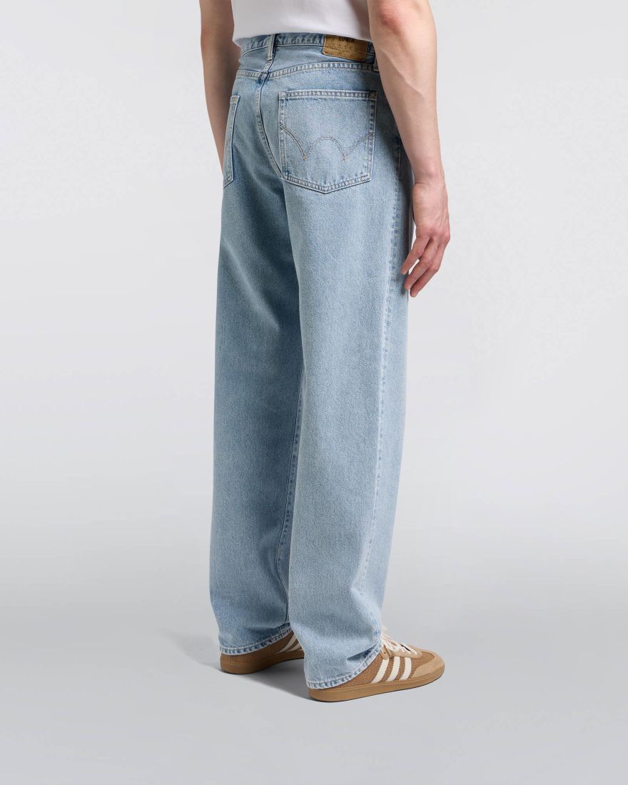 Loose Fit Kaihara Pure Indigo Openend Denim 12.5oz - Blue Light Used