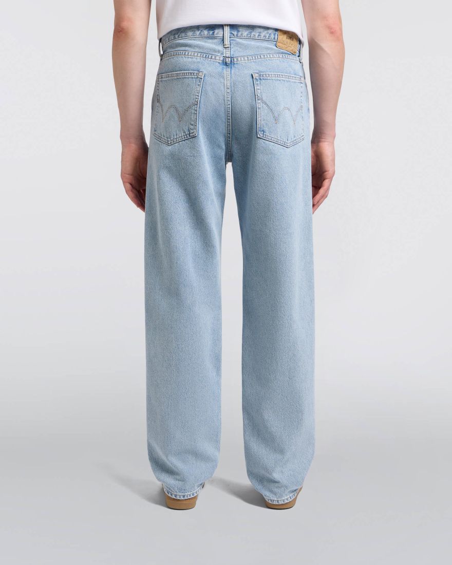 Loose Fit Kaihara Pure Indigo Openend Denim 12.5oz - Blue Light Used