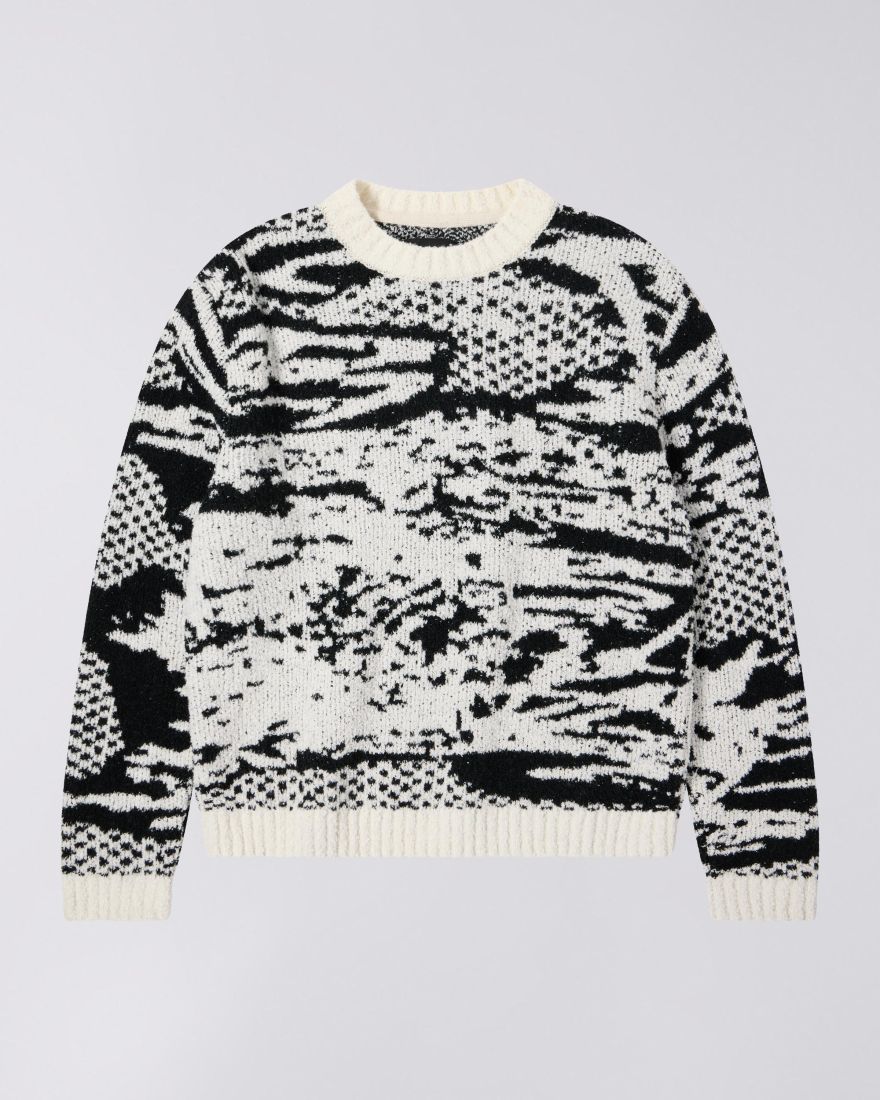 Panku Sweater - White/Black