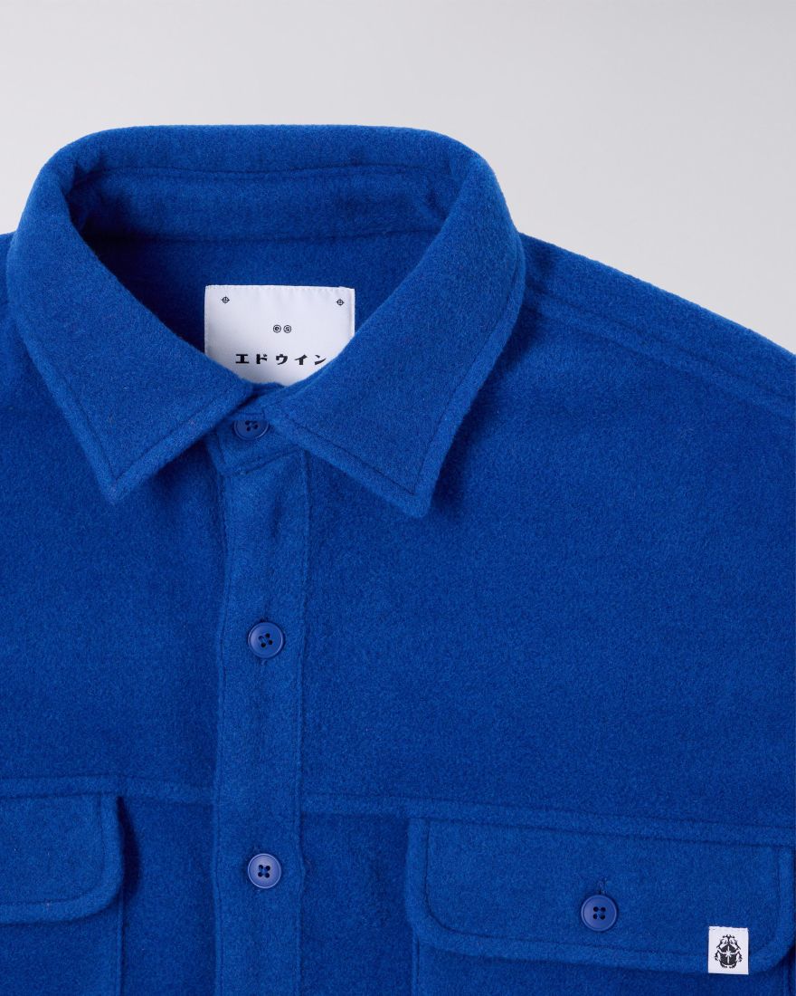 Jowen Overshirt LS - Deep Ultramarine