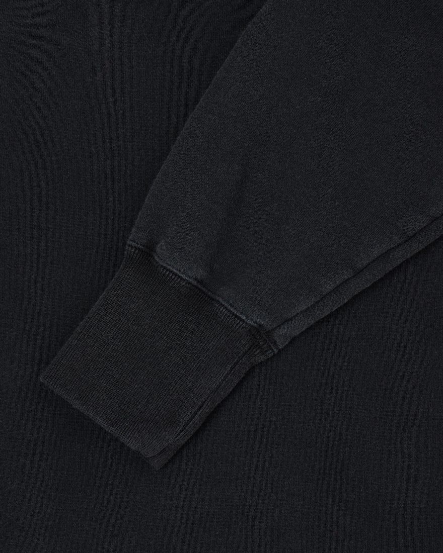 Raglan Sleeve Hood - Black
