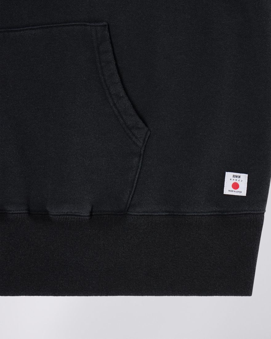 Raglan Sleeve Hood - Black