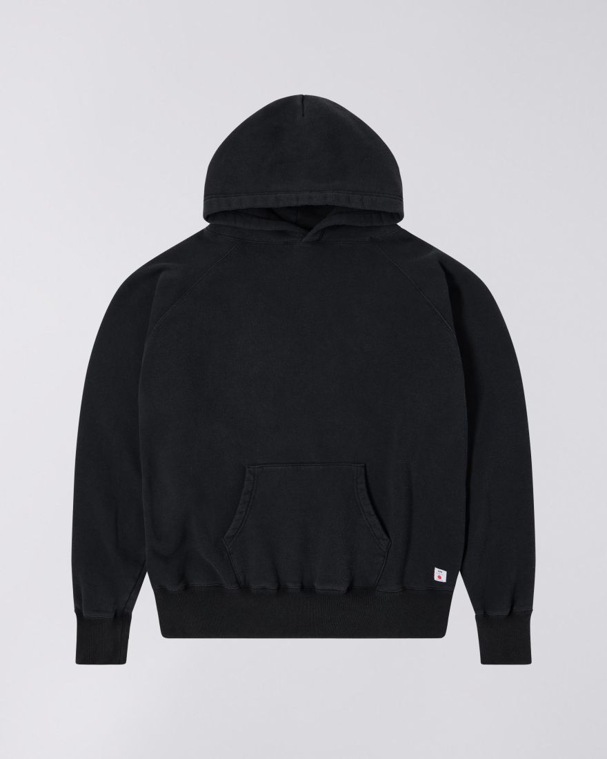 Raglan Sleeve Hood - Black