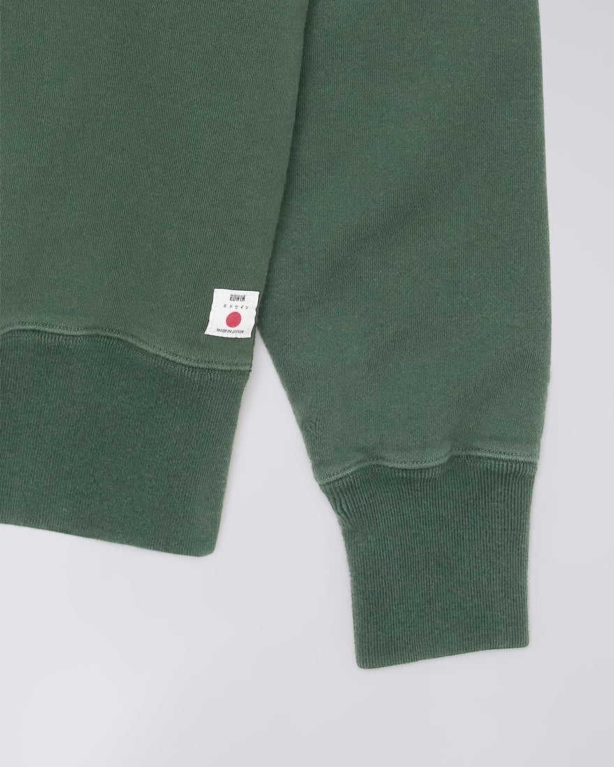 Raglan Sleeve Crew - Green