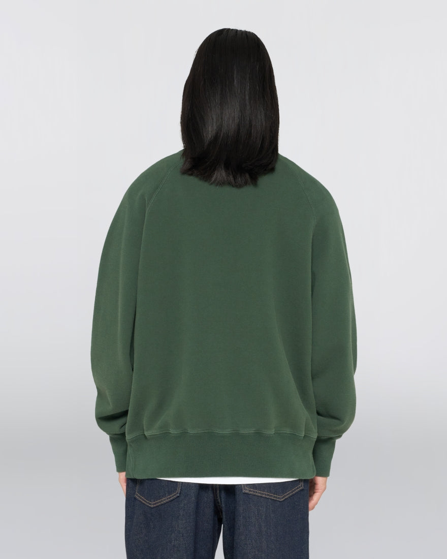 Raglan Sleeve Crew - Green