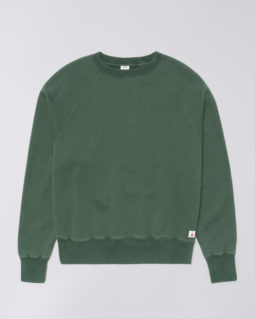 Raglan Sleeve Crew - Green