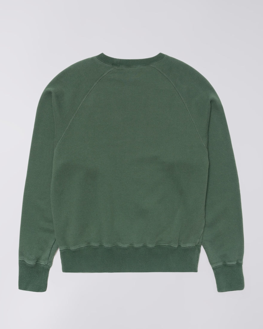 Raglan Sleeve Crew - Green