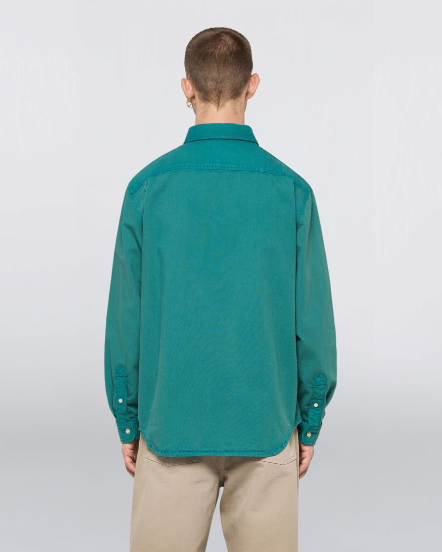 Arlo Shirt LS - Mediterranea Overdyed