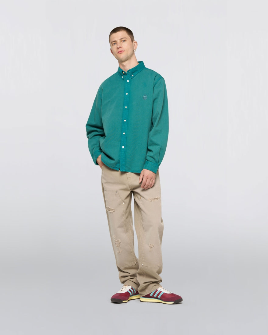 Arlo Shirt LS - Mediterranea Overdyed