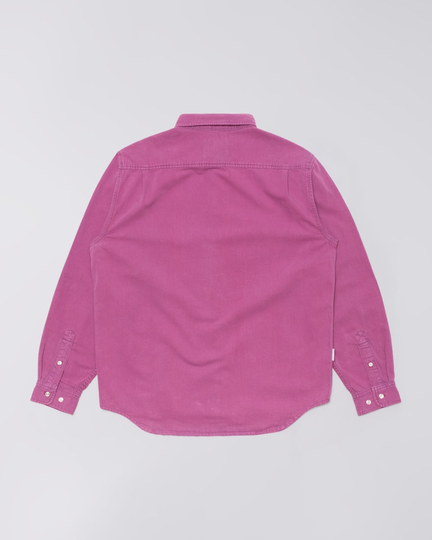 Arlo Shirt LS - Red Plum Overdyed