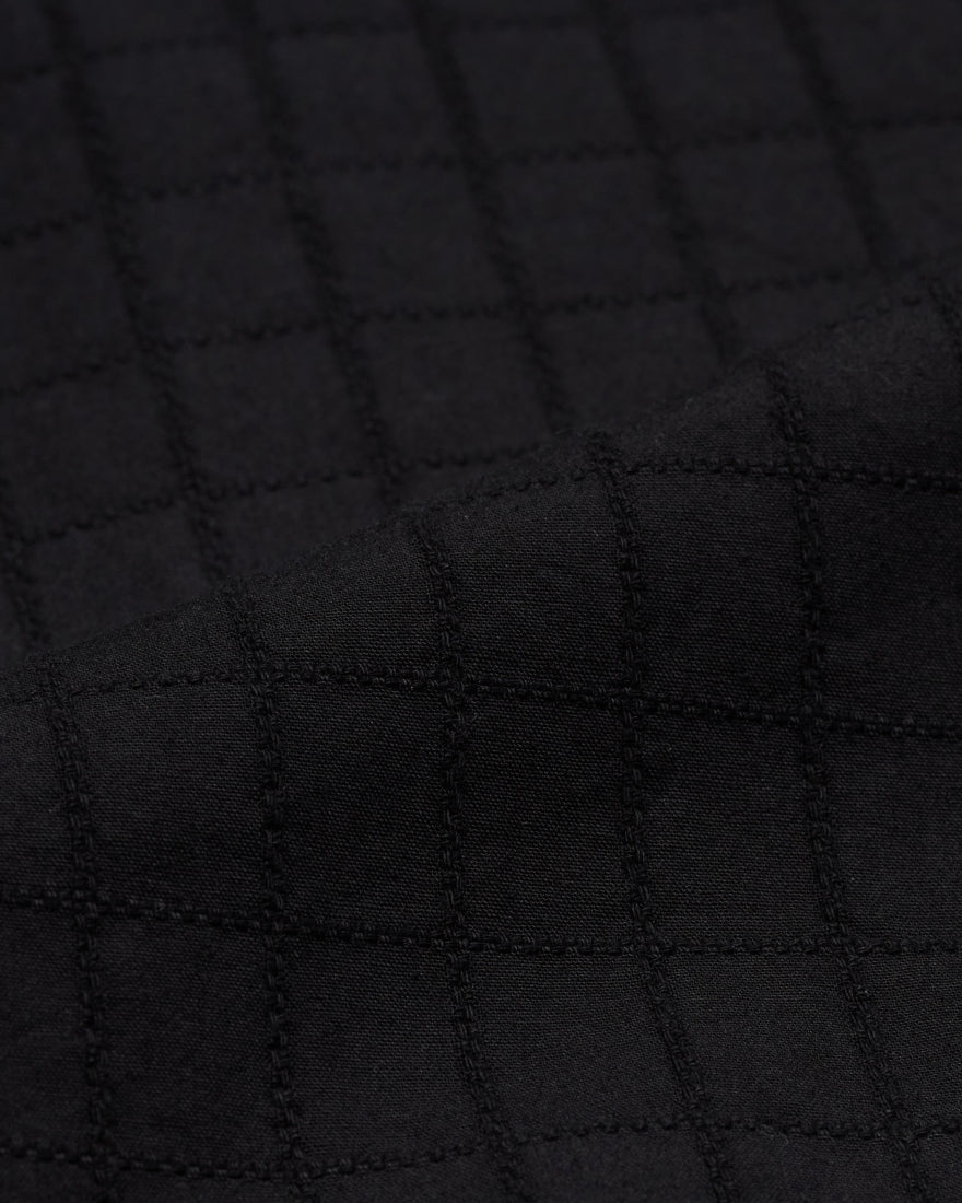 Sebastian Shirt LS - Black Garment Dyed