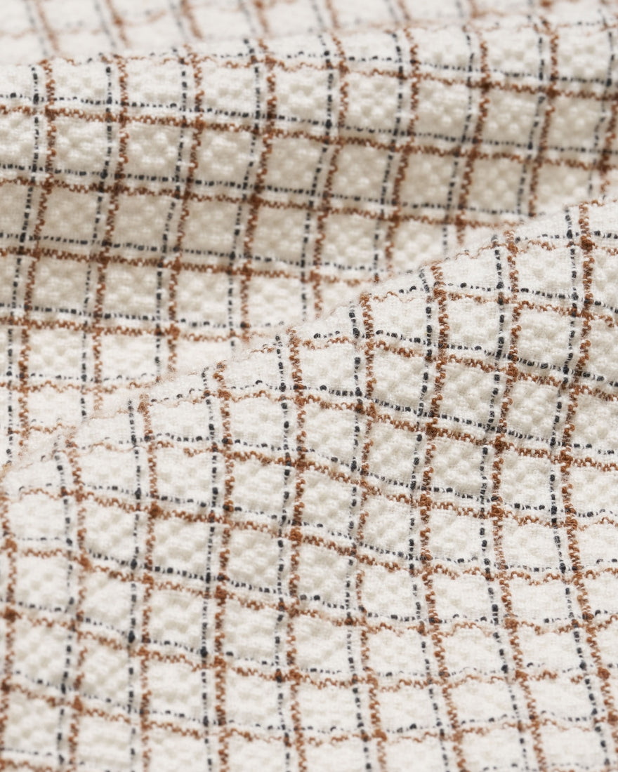 Zed Shirt SS - White/Brown