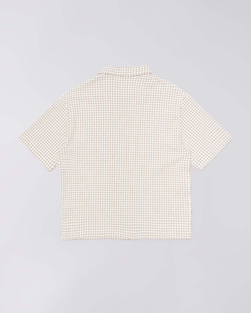 Zed Shirt SS - White/Brown