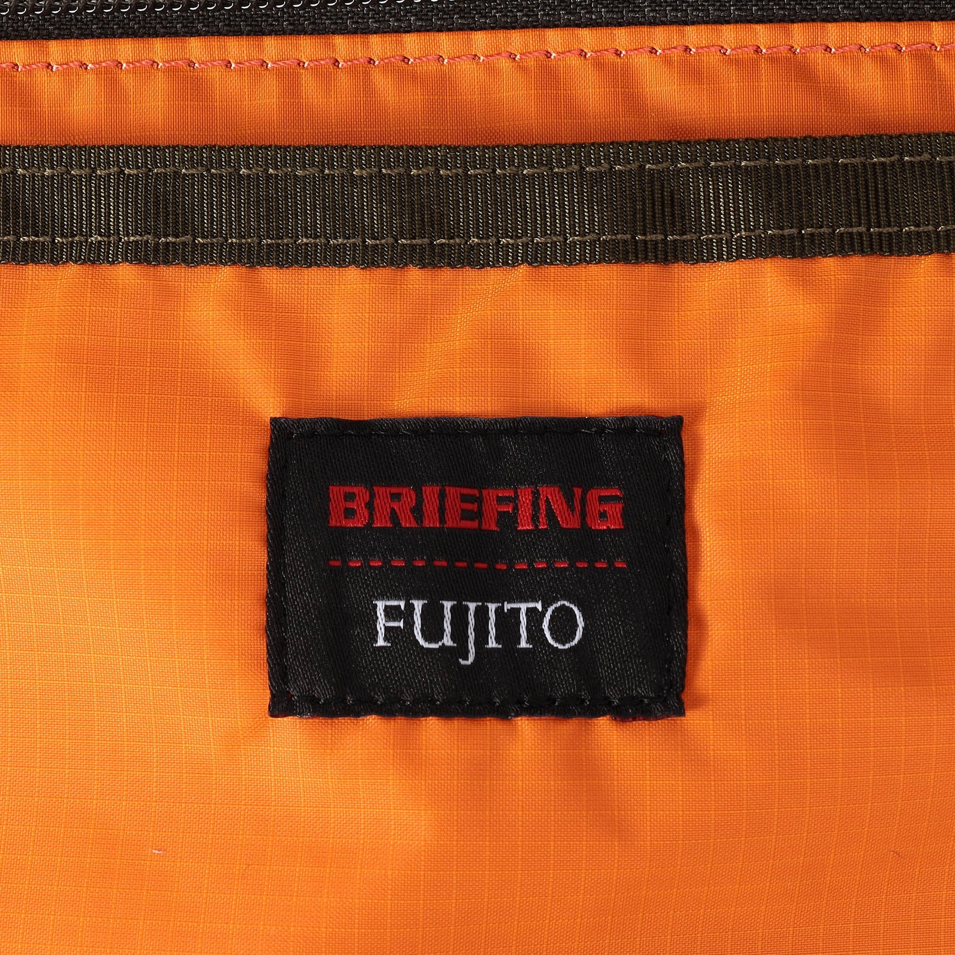 Briefing × Fujito Utility Helmet Bag - Olive