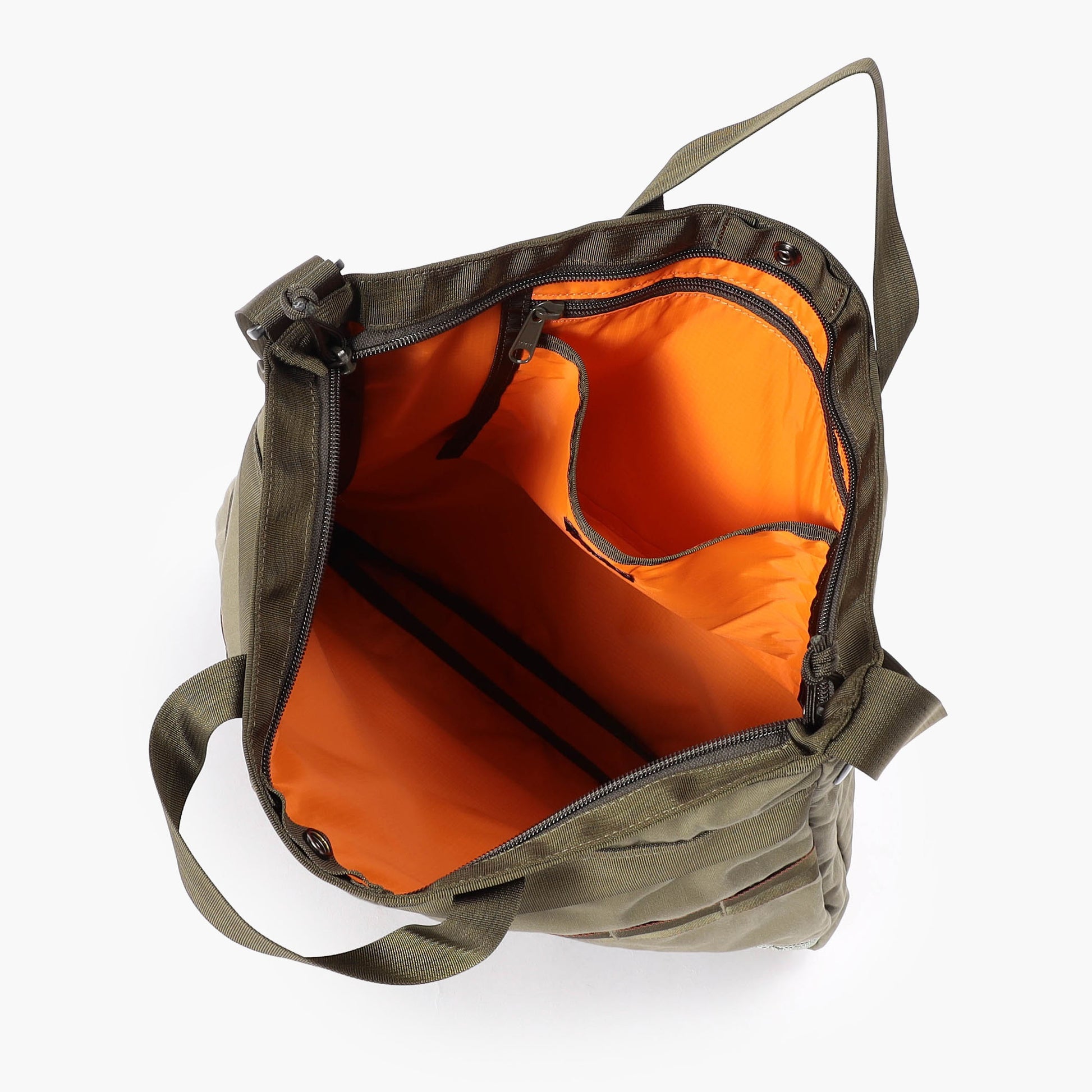 Briefing × Fujito Utility Helmet Bag - Olive