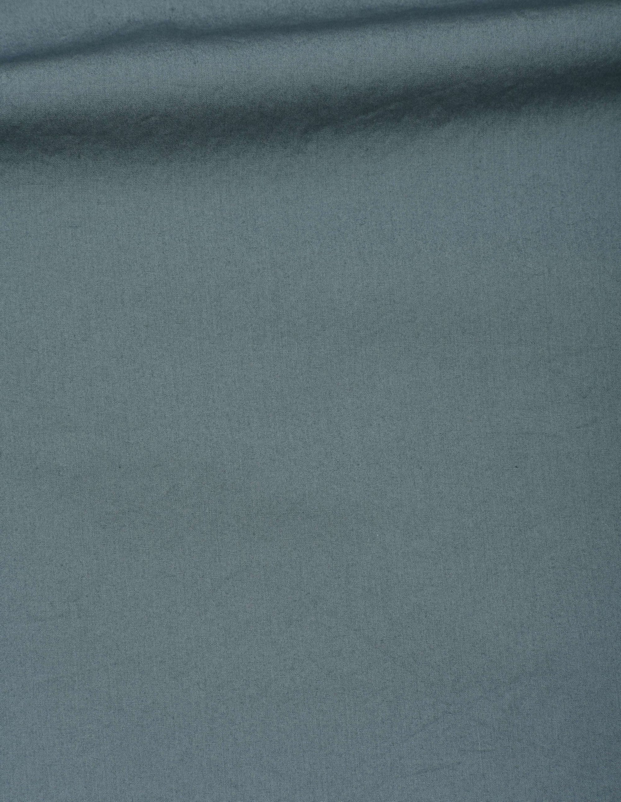 Overall Shirt Compact Cotton Poplin - Dusty Blue