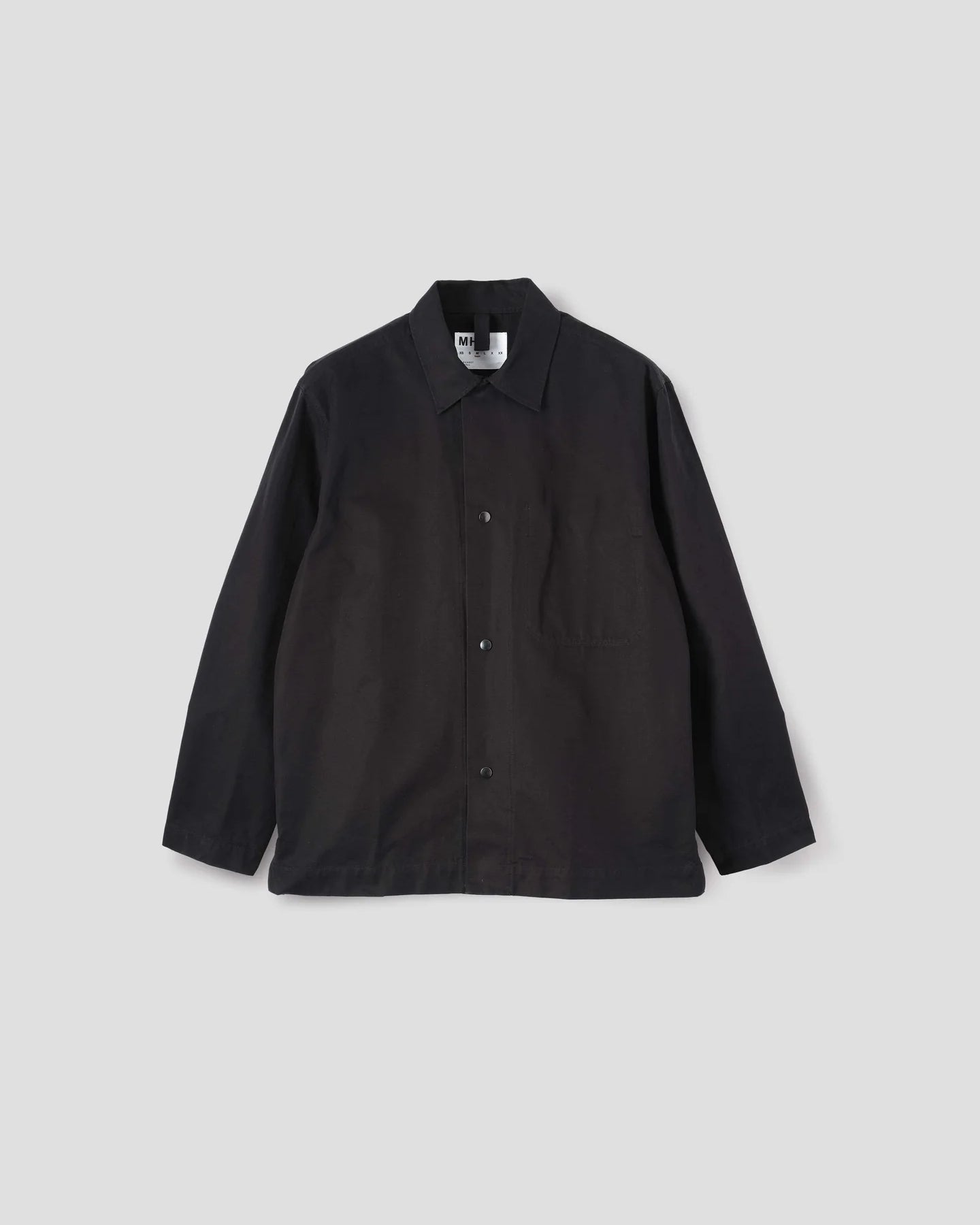 Chore Shirt Double Twisted Cotton Canvas - Black