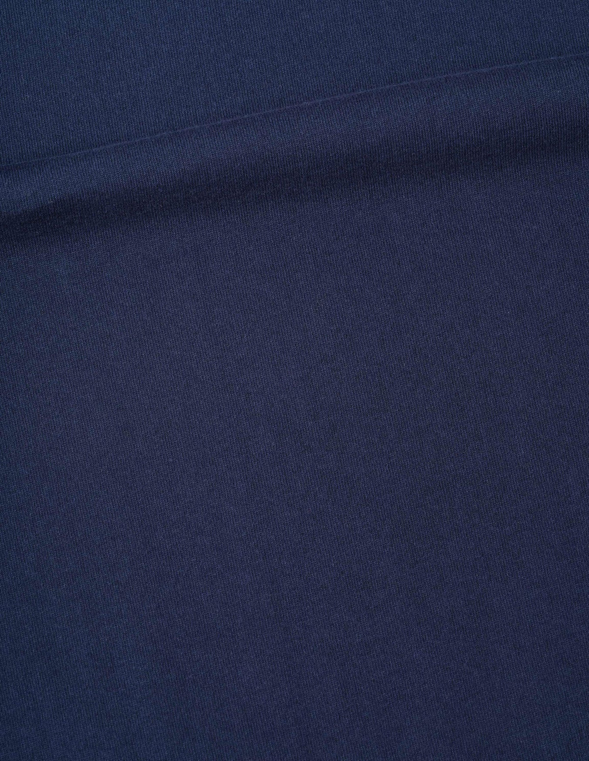 Flatlock Crew Neck Top Matte Jersey - Indigo