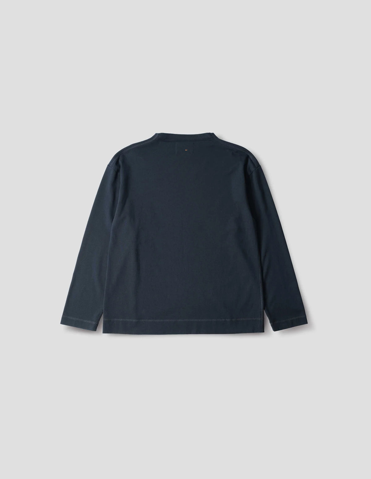 Smock Neck T Shirt Light Cotton Jersey - Ink